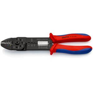 Knipex 97 32 240 97 32 240 Krimptang Geïsoleerde kabelschoenen, Geïsoleerde connectoren (male) 1.5 tot 6 mm²