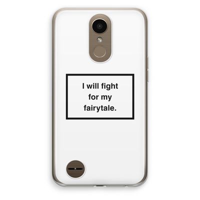 Fight for my fairytale: LG K10 (2017) Transparant Hoesje