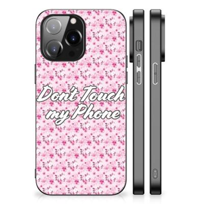 iPhone 14 Pro Max | Telefoon Hoesje | Flowers Pink DTMP