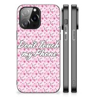 iPhone 14 Pro Max | Telefoon Hoesje | Flowers Pink DTMP