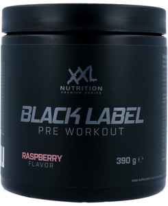 XXL Nutrition Black Label Pre-workout - Raspberry