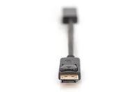 Digitus AK-340400-001-S DisplayPort / HDMI Adapter [1x DisplayPort stekker - 1x HDMI-bus] Zwart 15.00 cm - thumbnail