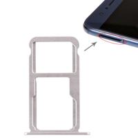 SIM-kaart lade + SIM-kaart lade/micro SD-kaart voor Huawei Honor 8 (zilver)