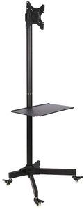 Techly ICA-TR20 flat panel vloer standaard Portable flat panel floor stand Zwart 94 cm (37 )