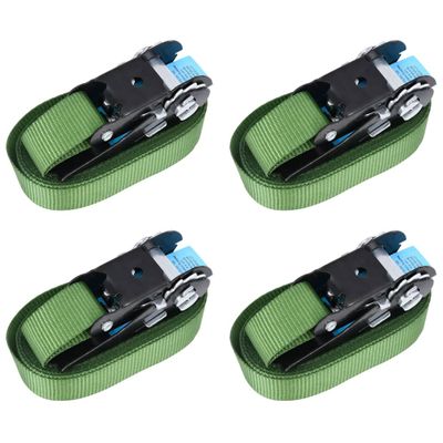 VidaXL Spanbanden 4 st 800 dan 6 m groen