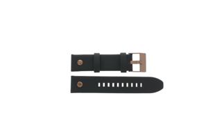 Horlogeband Diesel DZ7404 Leder Zwart 22mm