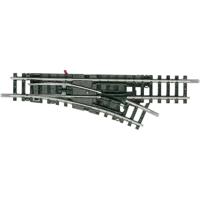 N Minitrix rails T14953 Wissel, Rechts 24 ° 194.6 mm 1 stuk(s) - thumbnail