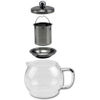 Glazen koffiepot / theekan / theepot met filter 1,2 liter - Theepotten - thumbnail