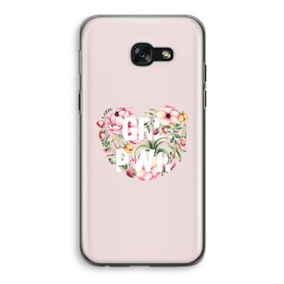 GRL PWR Flower: Samsung Galaxy A5 (2017) Transparant Hoesje