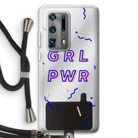 GRL PWR: Huawei P40 Pro Plus Transparant Hoesje met koord