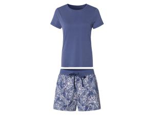 esmara Korte dames pyjama (XS (32/34), Blauw)