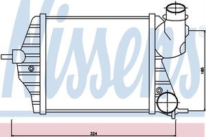 Interkoeler, tussenkoeler 96653