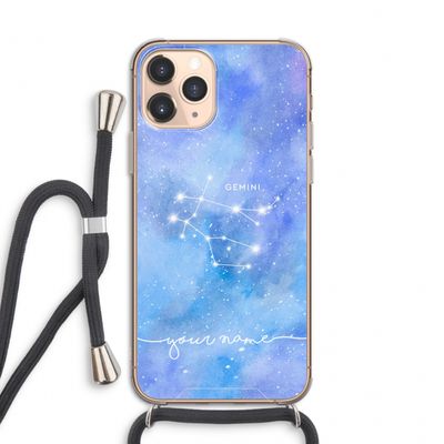 Sterrenbeeld - Licht: iPhone 11 Pro Transparant Hoesje met koord
