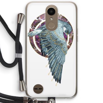 Golden Falcon: LG K10 (2017) Transparant Hoesje met koord