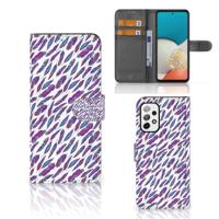 Samsung Galaxy A73 5G | Telefoon Hoesje | Feathers Color