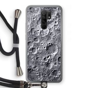Maanlandschap: Xiaomi Redmi 9 Transparant Hoesje met koord
