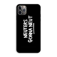 Neuters (zwart): iPhone 11 Pro Max Tough Case