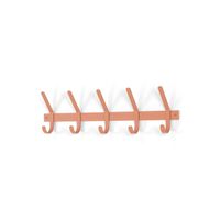 Kapstok Gilbert Terracotta 5-haaks