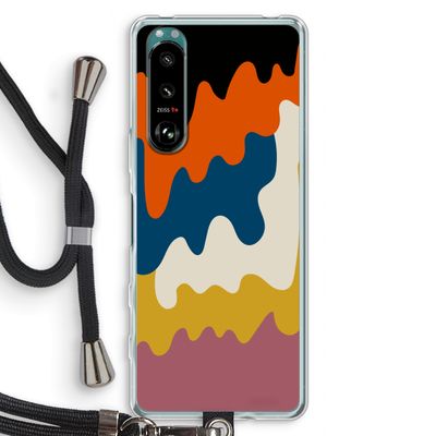 Baar A: Sony Xperia 5 III Transparant Hoesje met koord