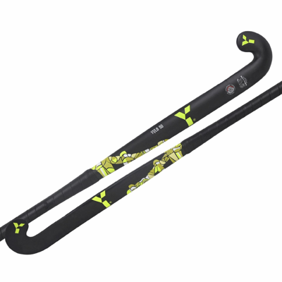Hockeystick LB 50 Lowbow 24/25 Zwart Geel