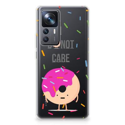 Xiaomi 12T | 12T Pro | Siliconen Case | Donut Roze