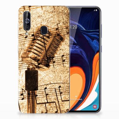 Samsung Galaxy A60 | Siliconen hoesje | met foto Bladmuziek