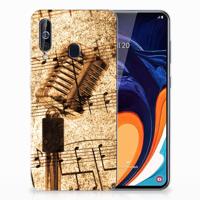 Samsung Galaxy A60 | Siliconen hoesje | met foto Bladmuziek