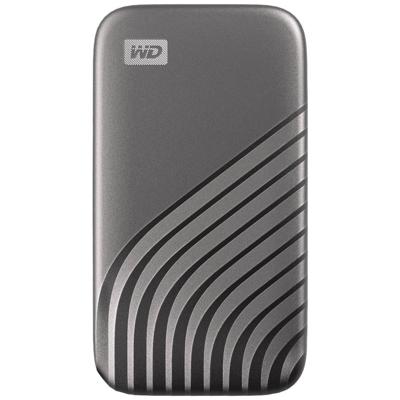Western Digital My Passport 4 TB Externe SSD harde schijf USB-C Grijs WDBAGF0040BGY-WESN