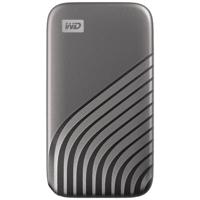 Western Digital My Passport 4 TB Externe SSD harde schijf USB-C Grijs WDBAGF0040BGY-WESN