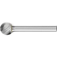 PFERD TOOLS 21112806 Freesstift Bol Lengte 51 mm Afmeting, Ø 12 mm Werklengte 10 mm Schachtdiameter 6 mm