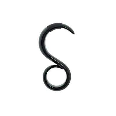 Alessi STAYSAFE sleutelring zwart