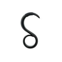 Alessi STAYSAFE sleutelring zwart