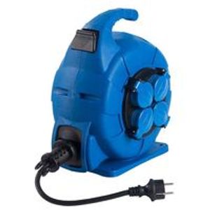 Schwabe Veerkabelhaspel ROTOMATIC Neopreen H07RN-F 3x1,5 IP44 10m