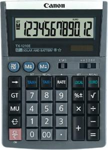 Canon TX-1210E calculator Desktop Rekenmachine met display Lila