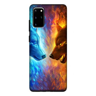 Fire & Ice: Samsung Galaxy S20 Plus Tough Case