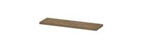 INK wandplank in houtdecor 3,5cm dik variabele maat voor hoek opstelling inclusief blinde bevestiging 60-120x35x3,5cm, naturel eiken