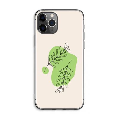 Beleaf in you: iPhone 11 Pro Max Transparant Hoesje