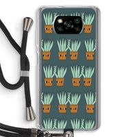 Sansevieria: Xiaomi Poco X3 Pro Transparant Hoesje met koord