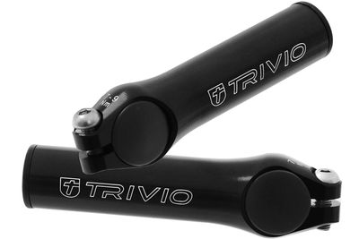 Trivio - bar ends sl zwart 85mm