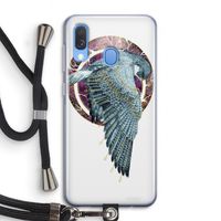 Golden Falcon: Samsung Galaxy A40 Transparant Hoesje met koord