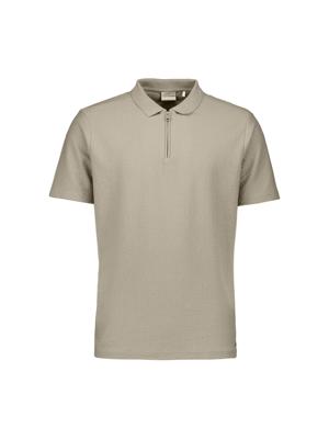 No- Excess Polo Short Sleeve Jacquard 31380310 Poloshirts 044 Taupe