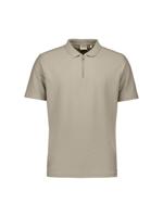No- Excess Polo Short Sleeve Jacquard 31380310 Poloshirts 044 Taupe