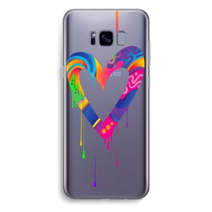 Melts My Heart: Samsung Galaxy S8 Plus Transparant Hoesje