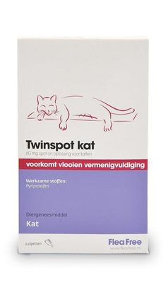 Exil Flea free twinspot kat (2 st)