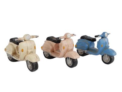 Spaarpot retro scooter 15,5x7x10 cm