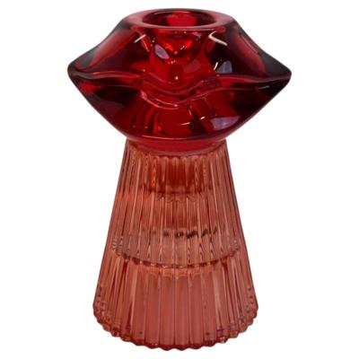 Mansion Atmosphere Kandelaar lippen 7,5x7,5x10,5cm