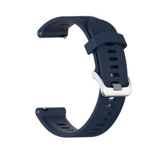 Garmin Forerunner 245/645 Soft Siliconen Band - Donkerblauw