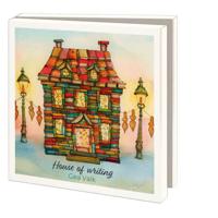 Kaartenmapje House of writing, Gea Valk 10 Stuks