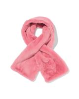 HEMA Kindersjaal nepbont roze