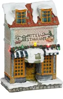 Luville Ville de Reidy Facade hotel restaurant battery operated